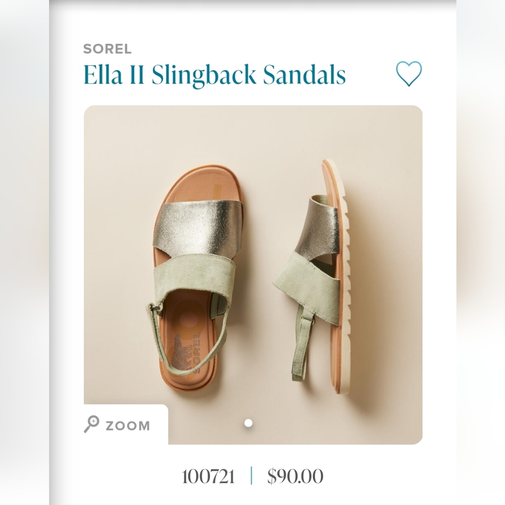 WOMEN'S ELLA™ II SLINGBACK SANDAL SZ 7 NWT